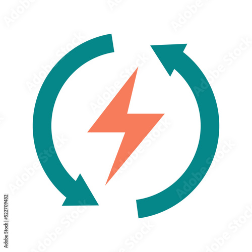 Free Download energy icon isolated on transparent background - GFXLoad