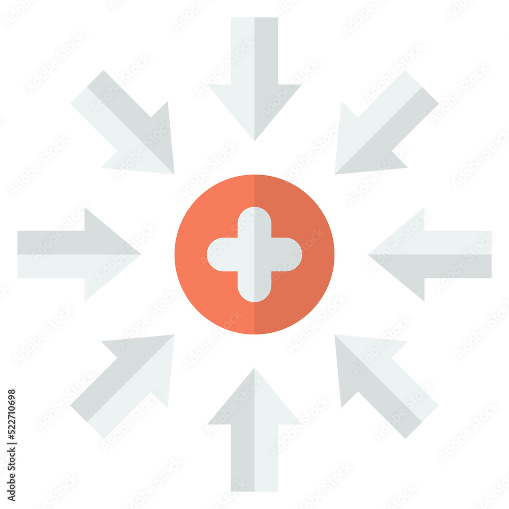 Fototapeta premium Hospital icon isolated on transparent background