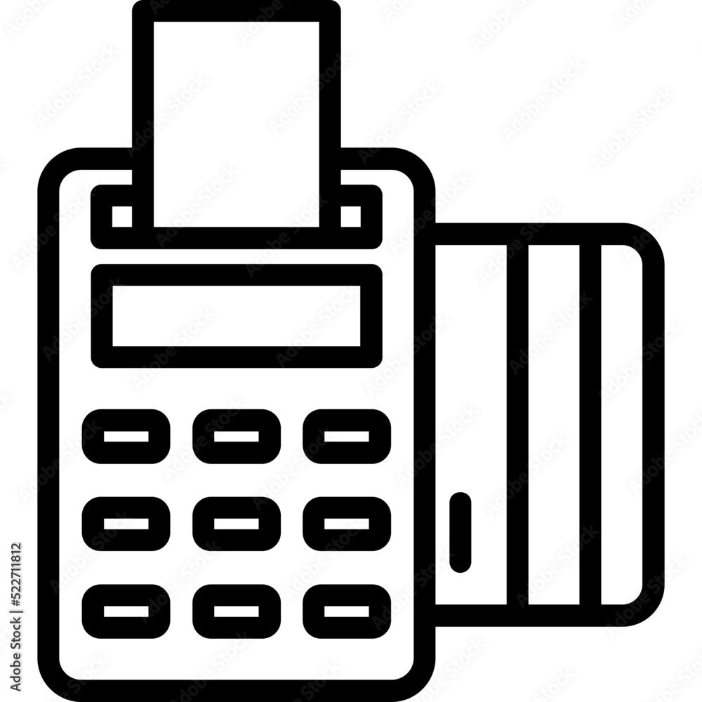 Pos Terminal Icon Pos Terminal Icon