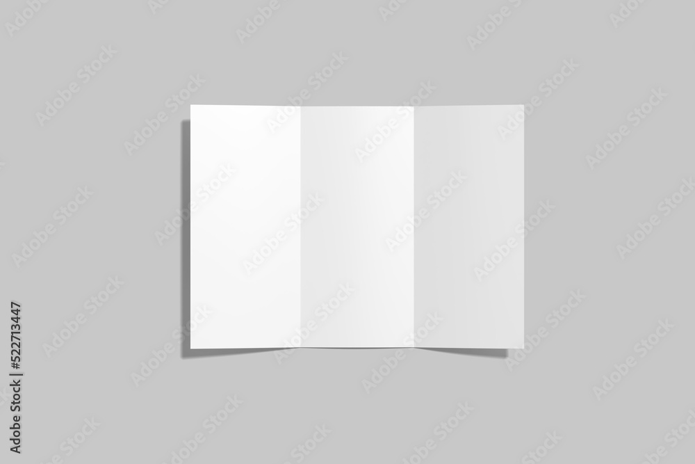 A4 Trifold Brochure Blank Mockup A4 Trifold Brochure Blank Mockup