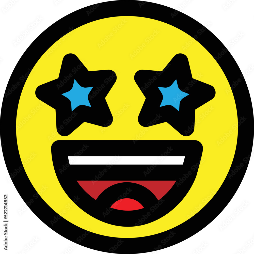 cute face vector illustration. cute icon clip art or images. Stock ...