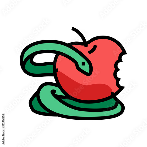 sin pray color icon vector. sin pray sign. isolated symbol illustration