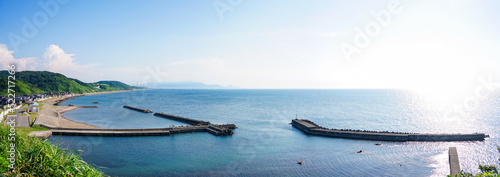 Wallpaper Mural 日本海夕日ライン　椎谷岬の夕日が丘公園からの展望（新潟県柏崎市） Torontodigital.ca