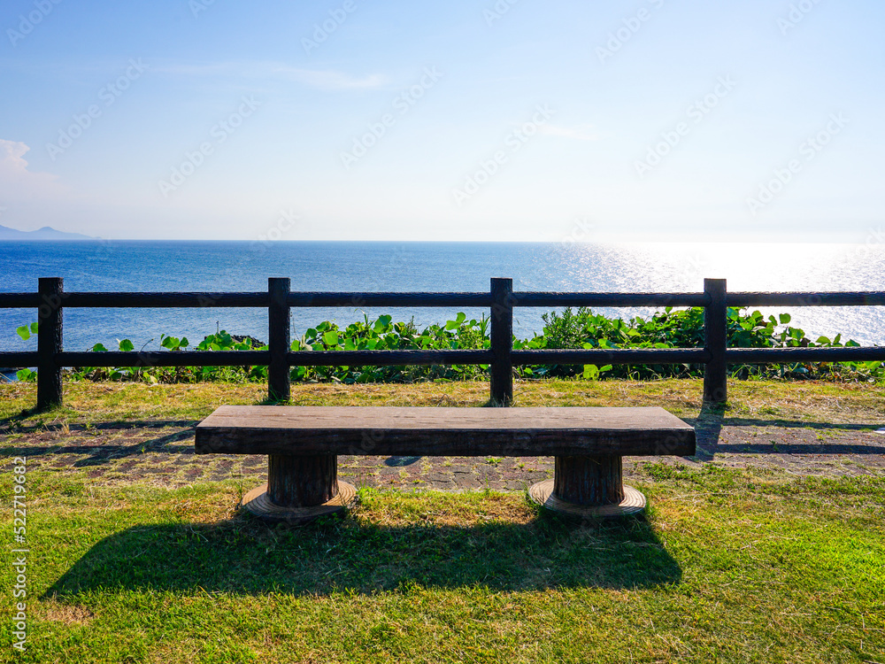 日本海夕日ライン 椎谷岬の夕日が丘公園からの展望(新潟県柏崎市) 日本海夕日ライン 椎谷岬の夕日が丘公園からの展望(新潟県柏崎市)