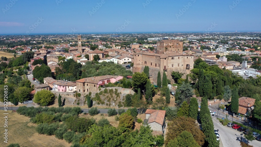 Castle of Santarcangelo di Romagna, Rocca malatestiana