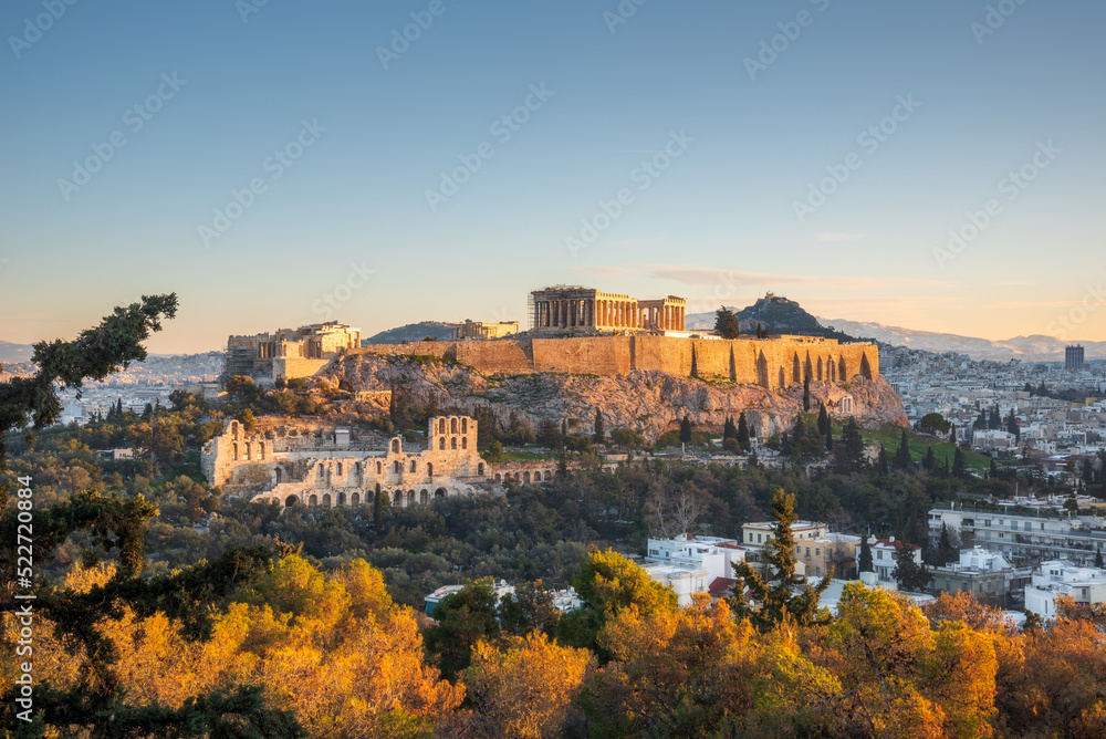 Sunrise Over Philopappos Hill, Athens