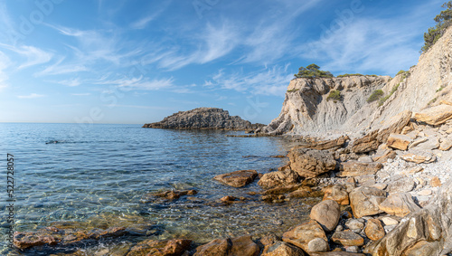 Horizontal view of Anthenors Calanque , South of France © DGPhotography
