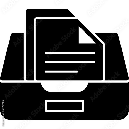 Documents Box Icon