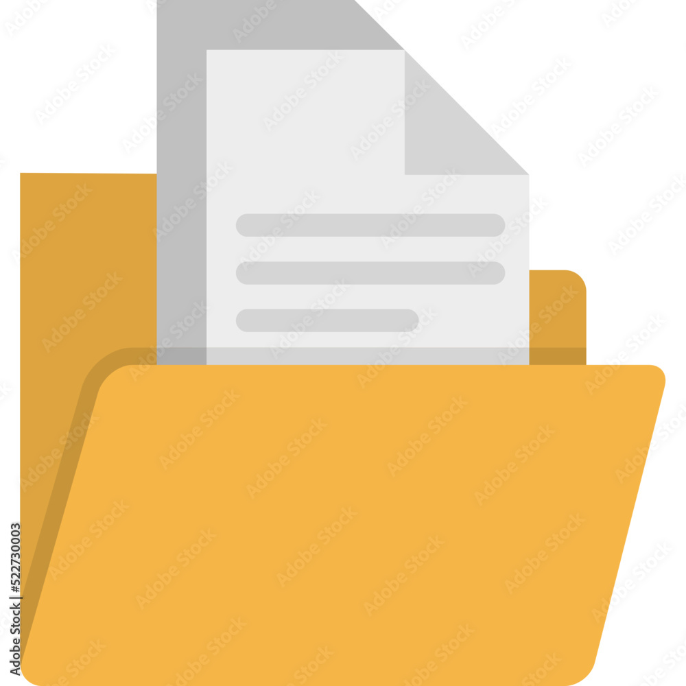 Folder with Files Icon