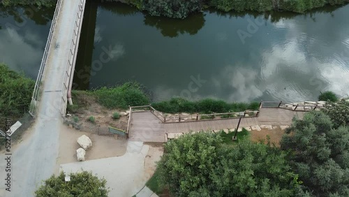 the bridge at the Turtle Park is the best place to see the soft-bodied turtles that live in the Alexander River.
