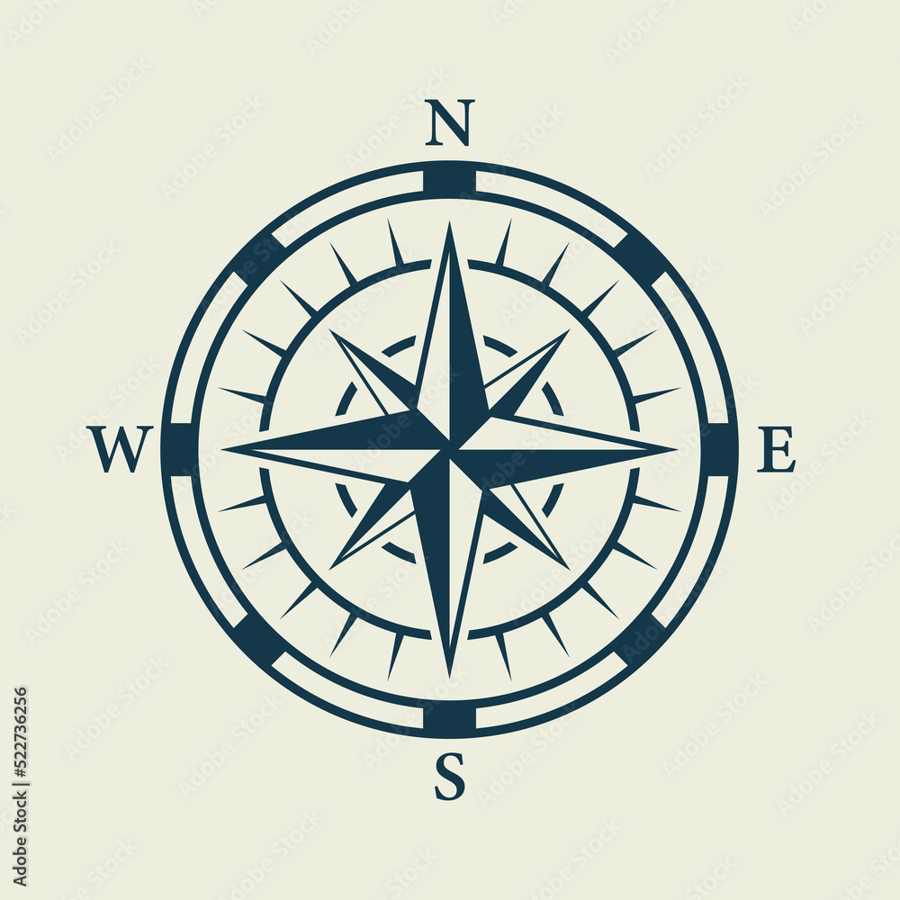 Rose Wind Navigation Retro Equipment Sign. Adventure Direction Arrow to North South West East Orientation Navigator Modern Glyph Pictogram. Compass Map Silhouette Icon. Isolated Vector Illustration Rose Wind Navigation Retro Equipment Sign. Adventure Direction Arrow to North South West East Orientation Navigator Modern Glyph Pictogram. Compass Map Silhouette Icon. Isolated Vector Illustration