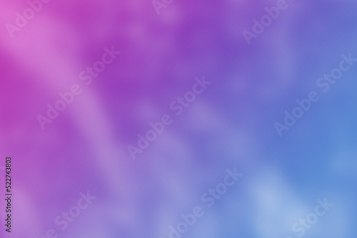 Purple pink blue orange gradient defocused. Abstract photo smooth blurred colorful background gradient.