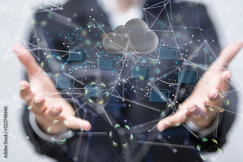 Big data cloud digital 3d