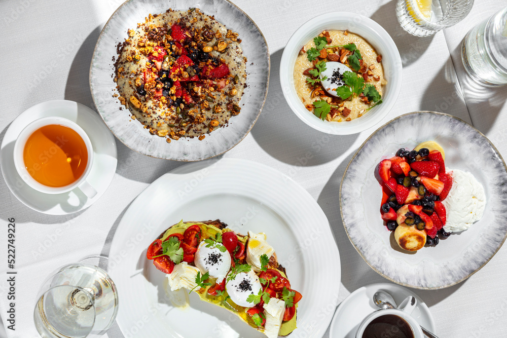 Italian breakfast. Italian breakfast.