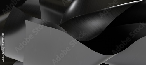 Abstract Dynamic Black Back...