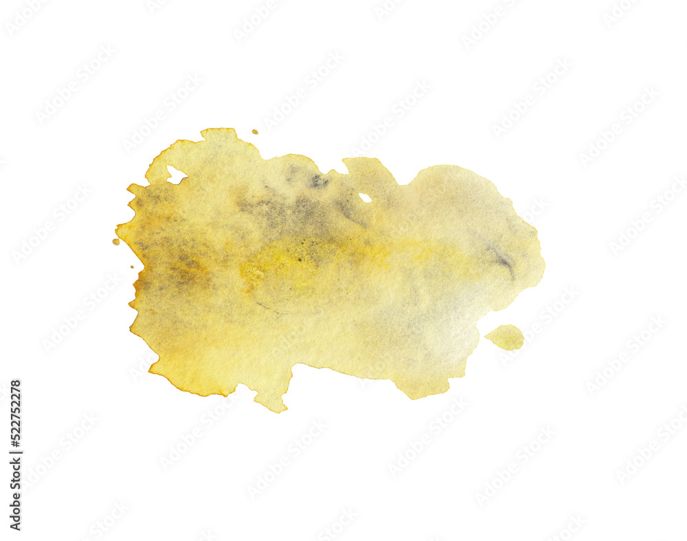 yellow, mustard watercolor stains yellow, mustard watercolor stains