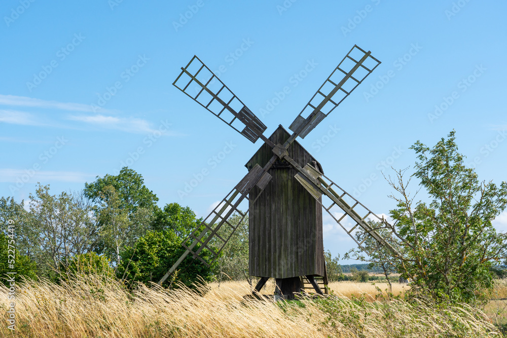 Old windmill in the countryside Old windmill in the countryside