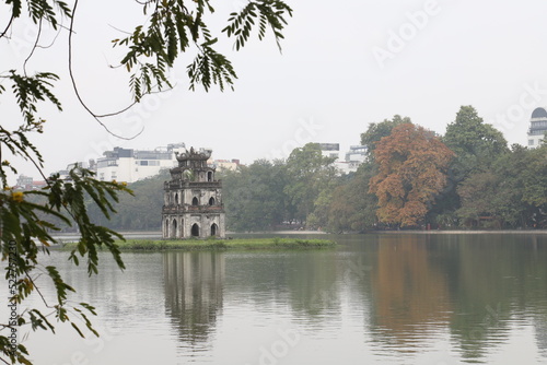 landspace in the lake  photo