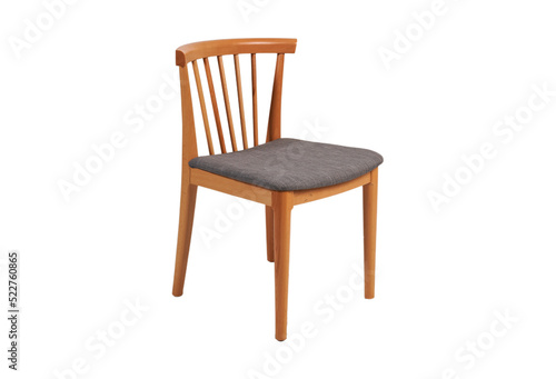 A nice chair  an office supply. With a single background. white background