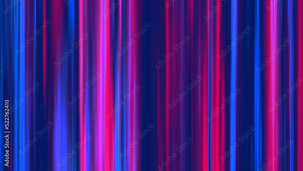 Abstract background with blue, red and purple vertical glowing lines. The animation flickers with lines on a dark background. Bright background for your business concept design Abstract background with blue, red and purple vertical glowing lines. The animation flickers with lines on a dark background. Bright background for your business concept design