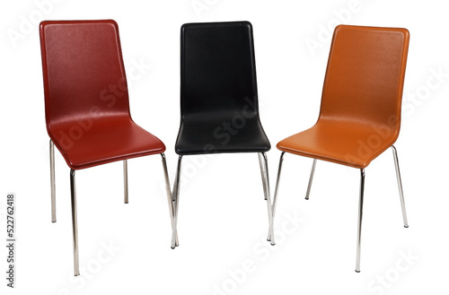 A chair  an office supply. With a single background. white background