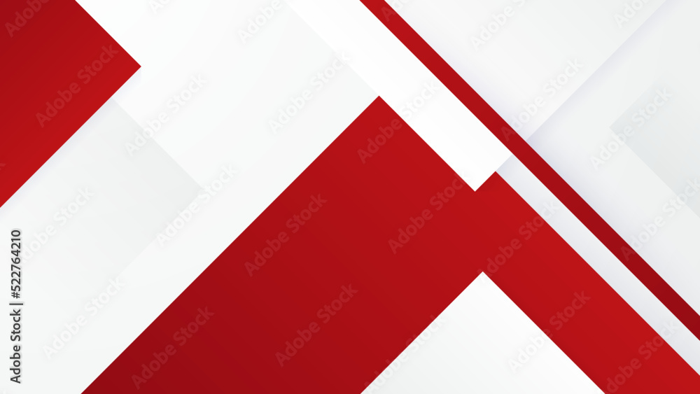 Abstract red and white geometric shapes background. Vector abstract graphic design banner pattern presentation background web template. Abstract red and white geometric shapes background. Vector abstract graphic design banner pattern presentation background web template.