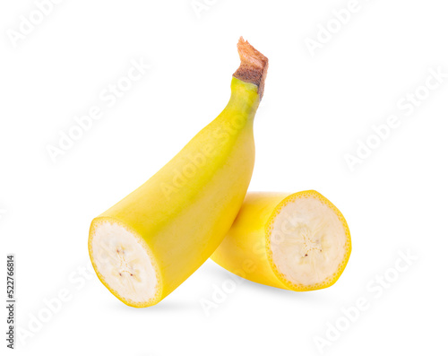 Banana isolated on transparent png
