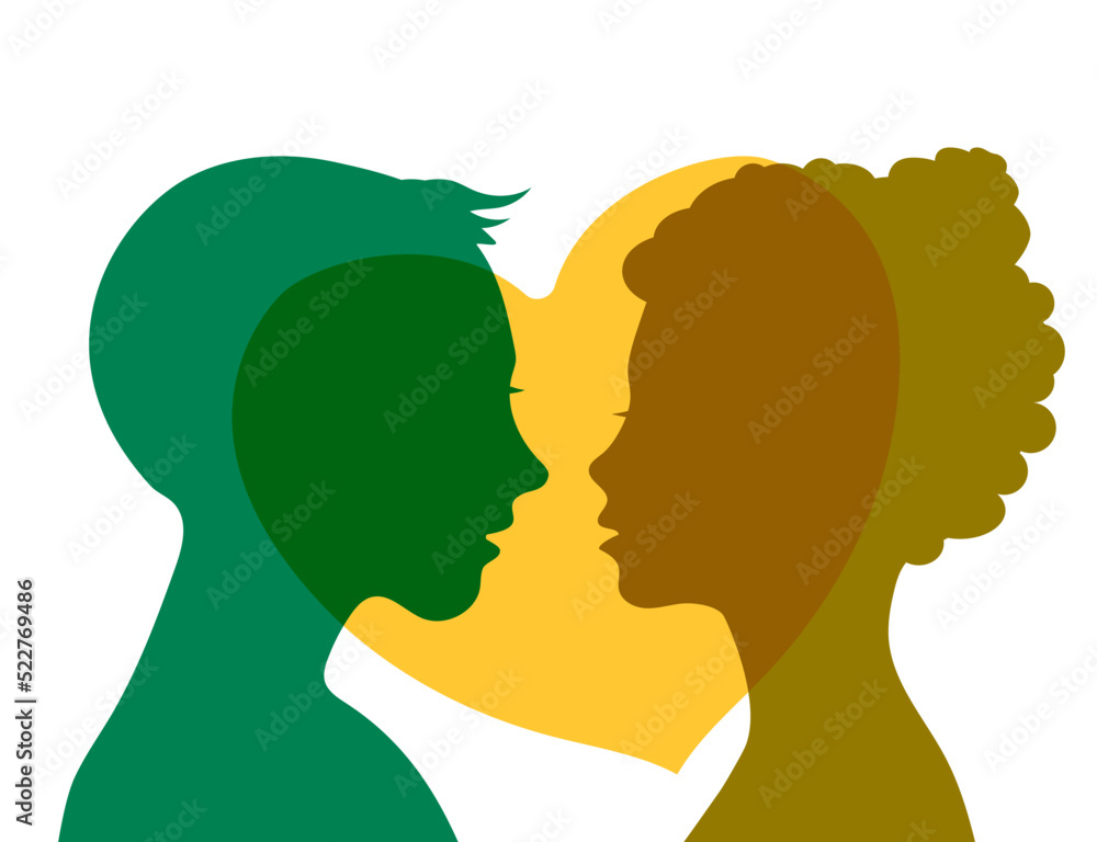 Parents and children. Drawing of a human silhouette.
Family,

adolescent psychology, family relations between relatives. Vector image.