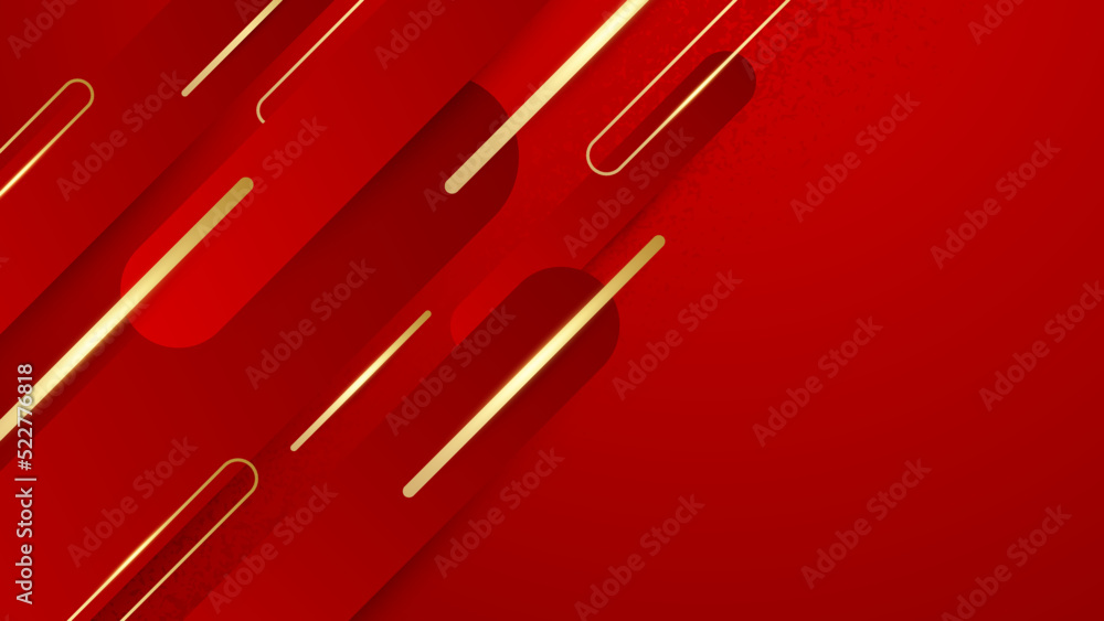Abstract red and gold background Abstract red and gold background