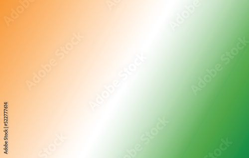 Indian tricolour gradient orange white green gradient background