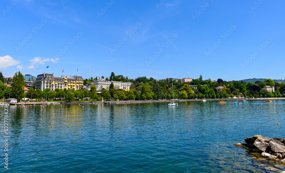 Uferpromenade Lausanne, Genfersee