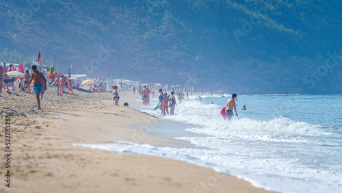 Принти на полотні Alanya beach sea sand and sky