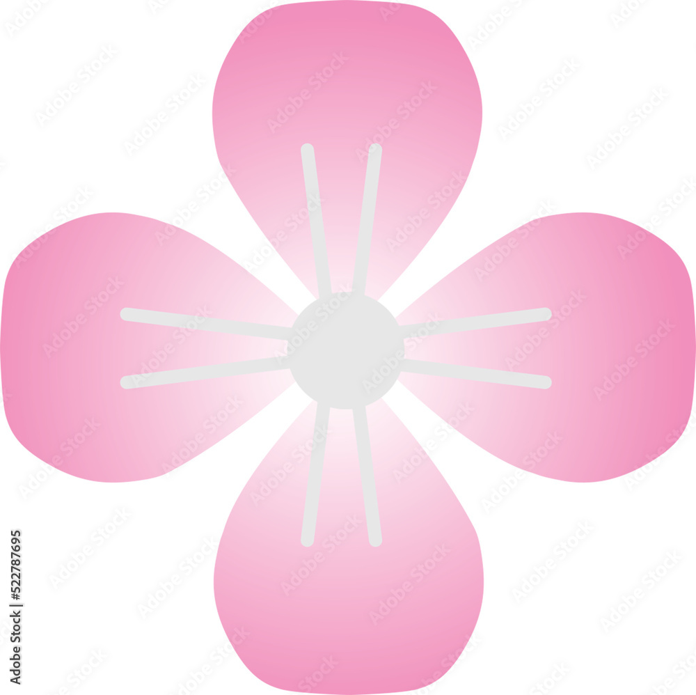 abstract color japan flower symbol abstract color japan flower symbol