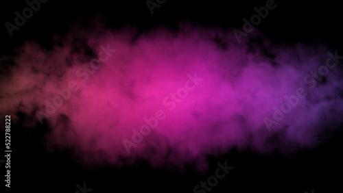 Abstract stream of pink smo...