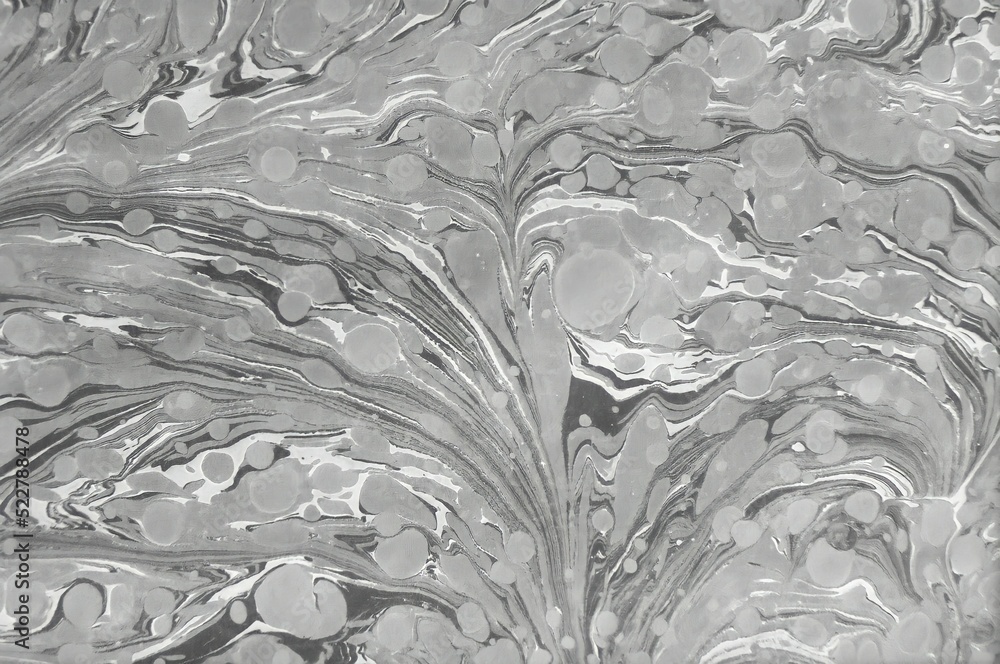 silver background