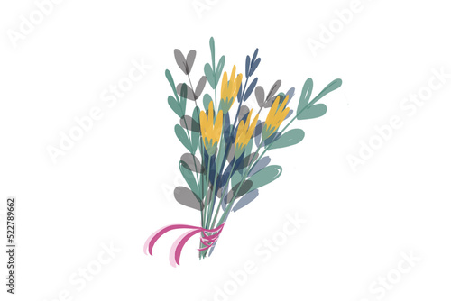 beautiful flower bouquet de...