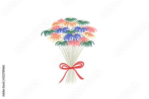 beautiful flower bouquet de...