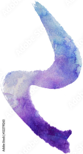 blue and purple watercolor ...