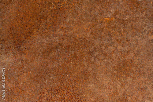 Background texture of a rusty metal sheet.