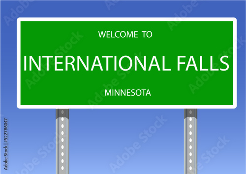 Welcome-International Falls, Minnesota, United States