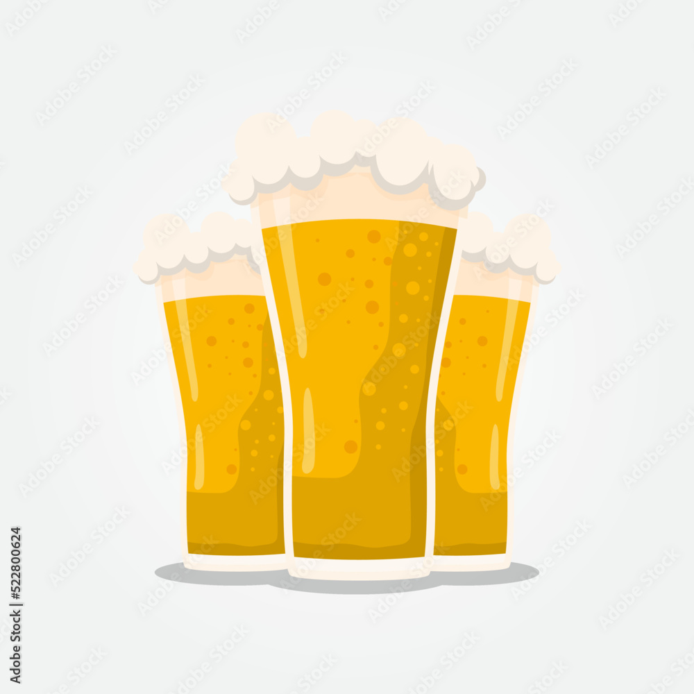 glass of beer glass of beer