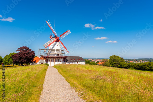 Historic Mill in Sonderborg, Jutland, Denmark. It was first established in this shape and form in 1864.