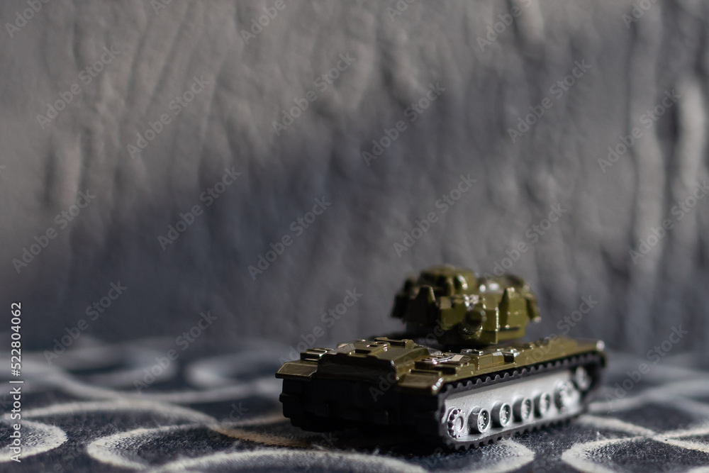 Toy RC model tank of the Second World War Toy RC model tank of the Second World War