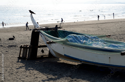 砂浜の舟 photo