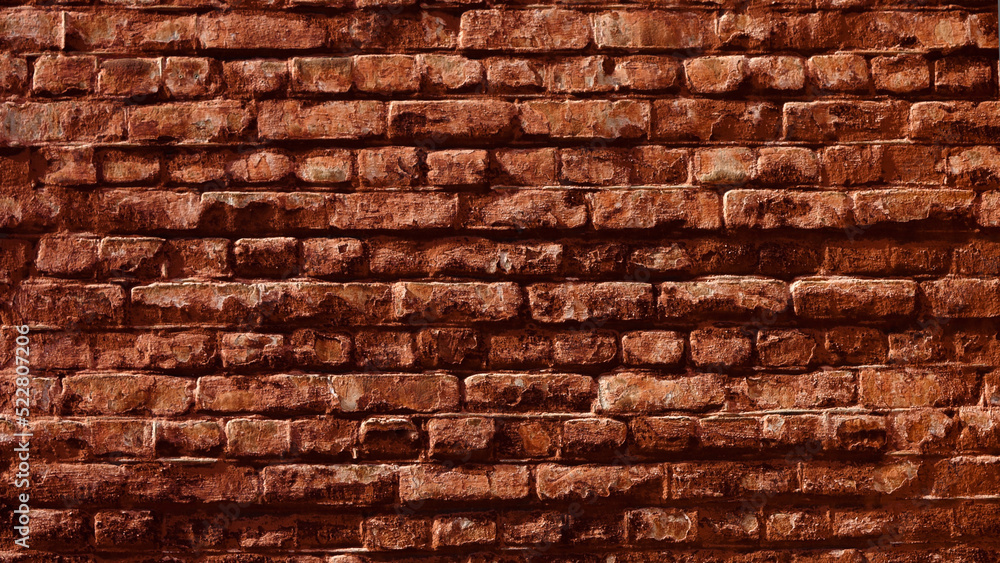 brick wall, in the photo is an old brick wall close-up brick wall, in the photo is an old brick wall close-up