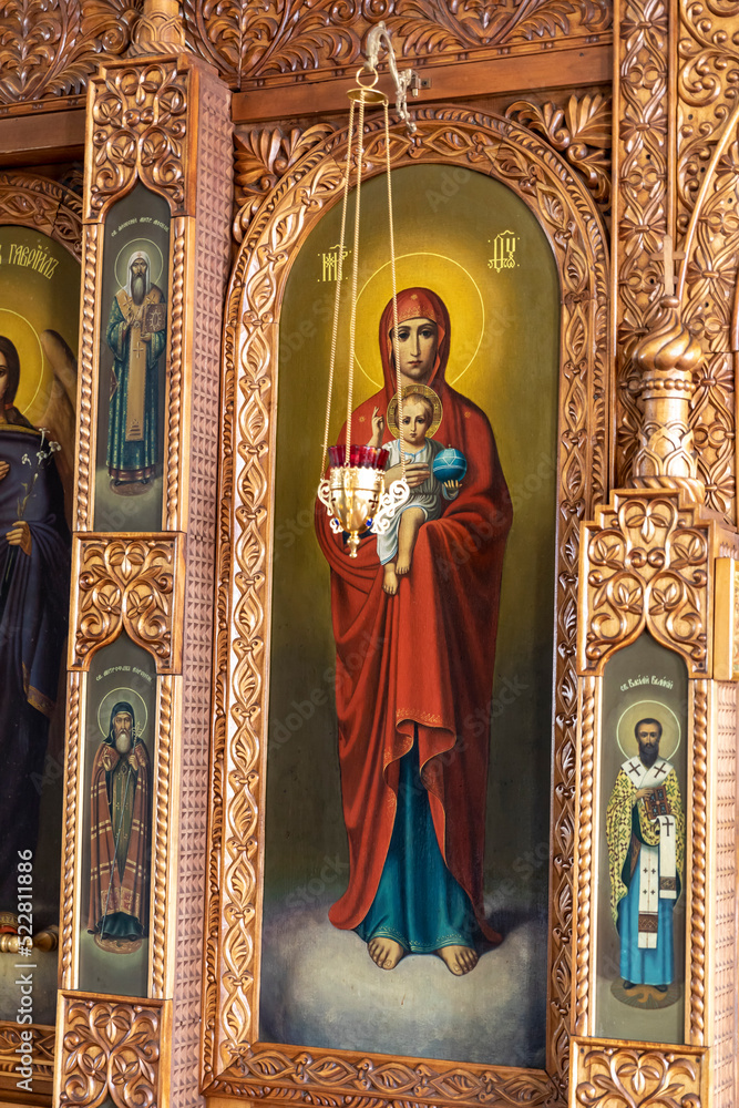 Fototapeta premium Valaam Icon of the Mother of God