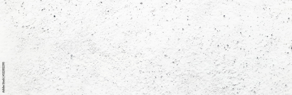 Naklejka premium Distressed black texture overlays subtle grain texture on white concrete grunge background. White marble grungy background on cement floor texture.