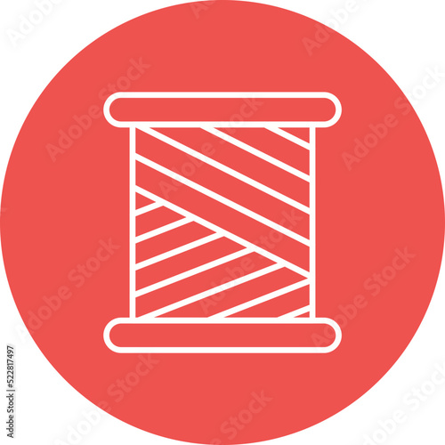 Spool Line Two Color Icon