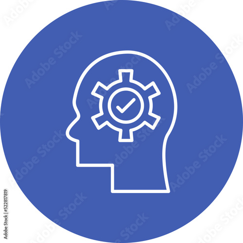 Cognitive Line Two Color Icon