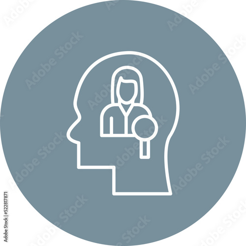 Personality Line Two Color Icon